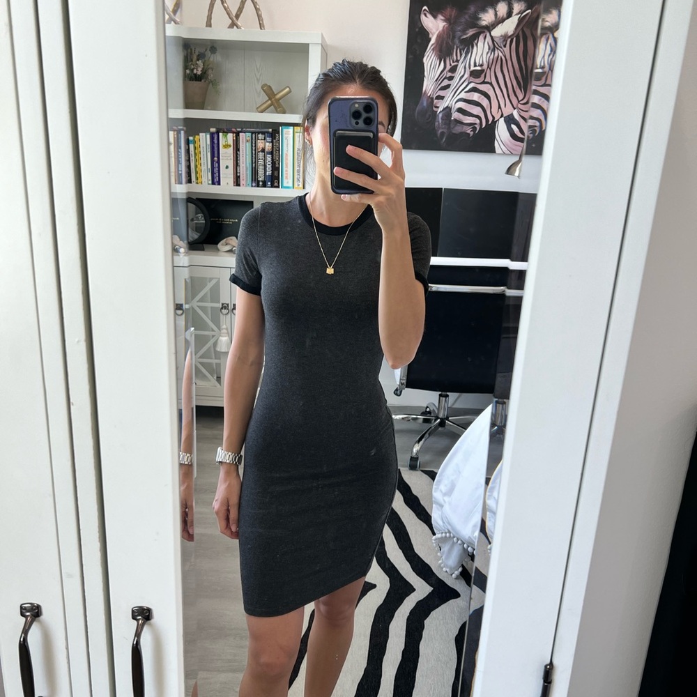 Forever 21 Charcoal Mini Dress